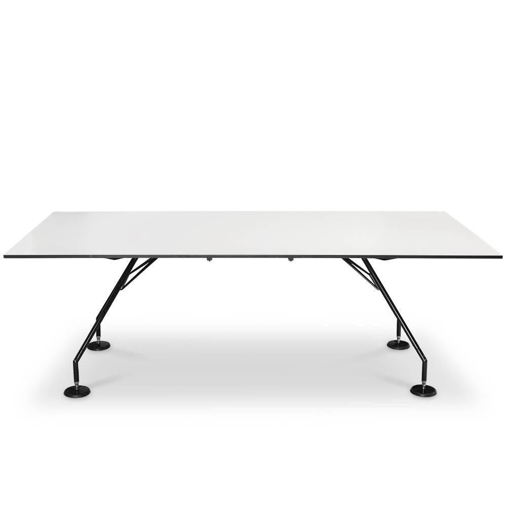Italian Nomos Desk by Sir Norman Foster for Tecno, Conference Table, Italy For Sale