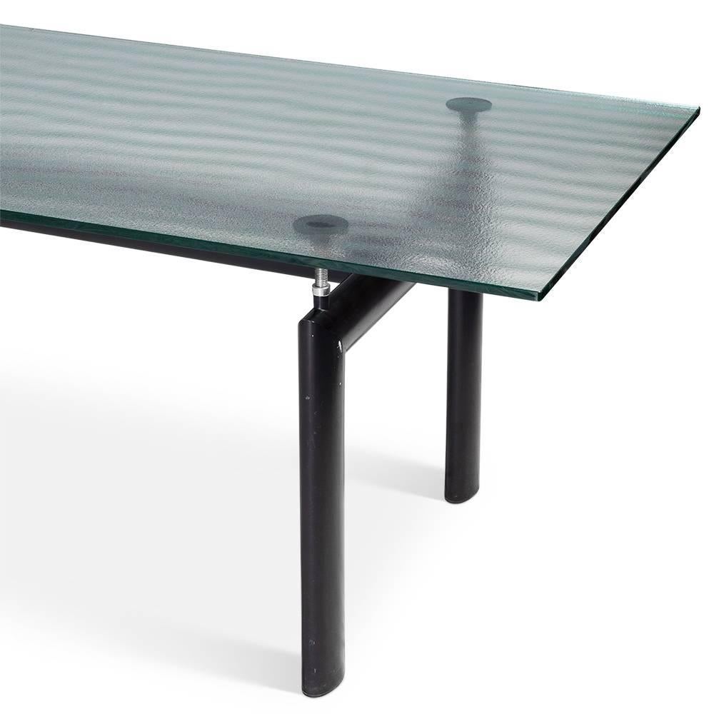 Metal ‘LC6’ Table by Le Corbusier for Cassina, Signed For Sale