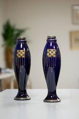 Pair Of Vases By Pinon Heuzé, Art Deco, circa 1930