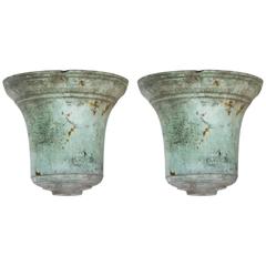 Pair of 19th Century French Bronze Bells
