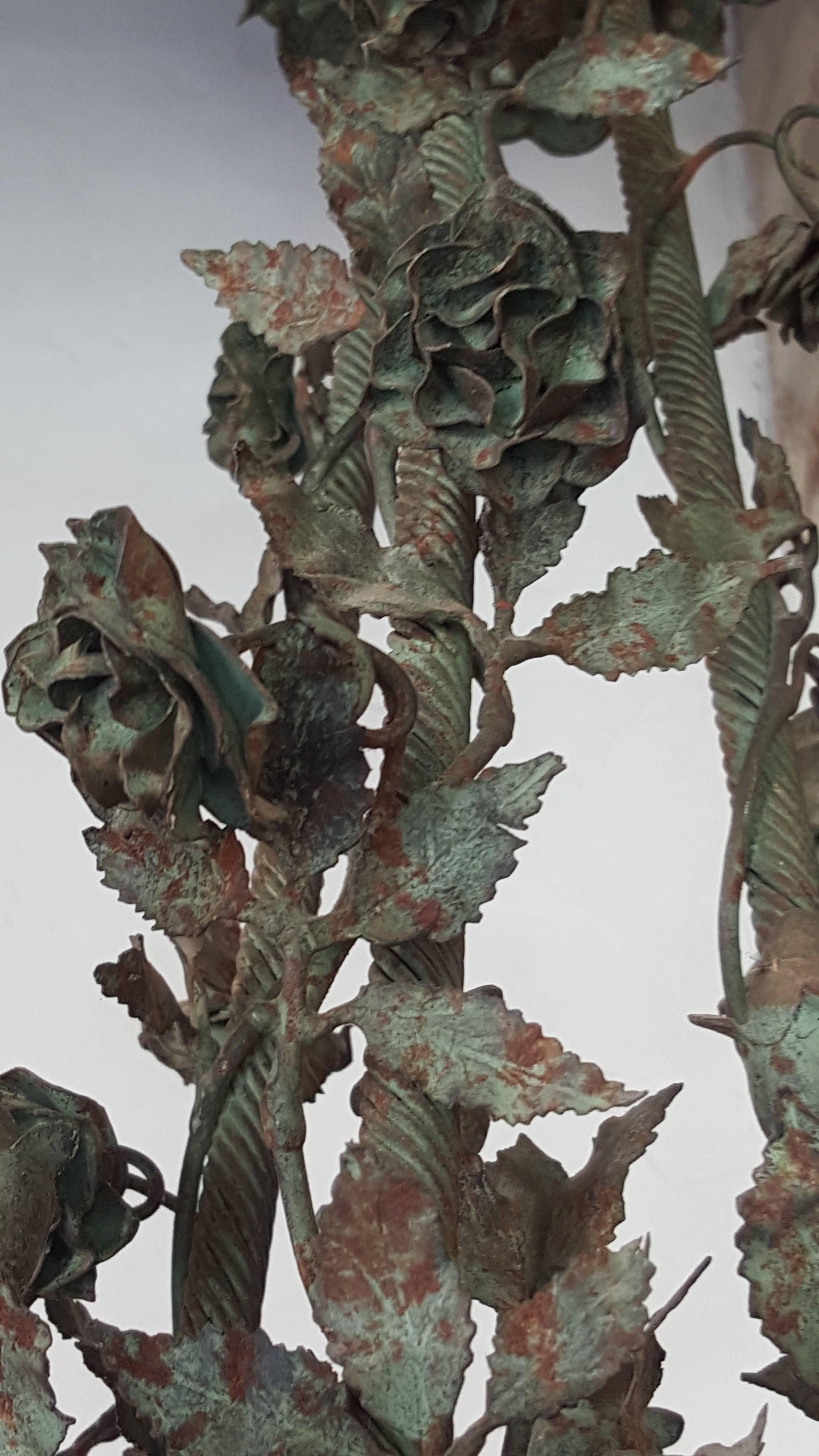 chandelier with leaves