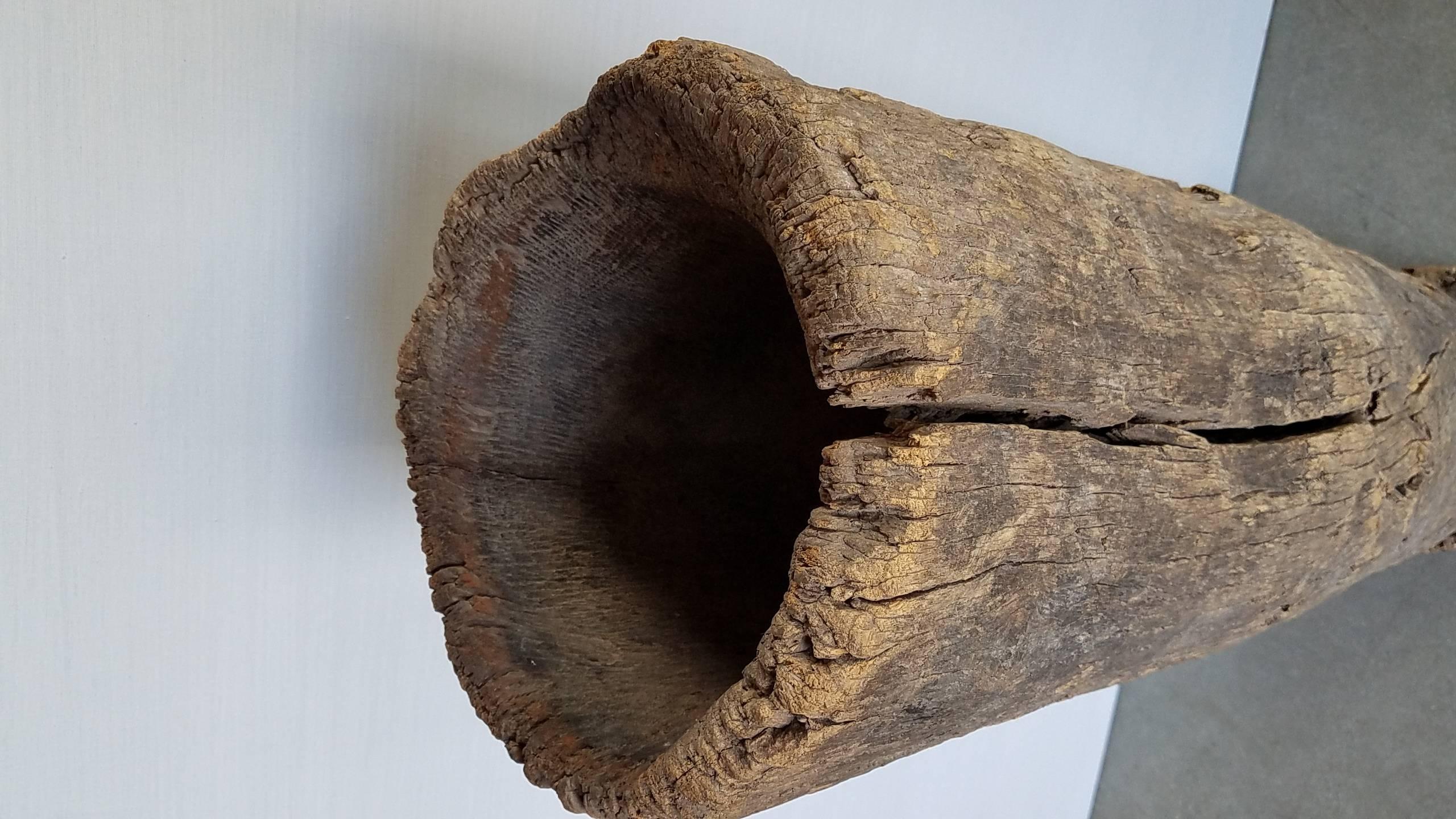 Unknown Antique Grand Scale Mortar and Pestle For Sale