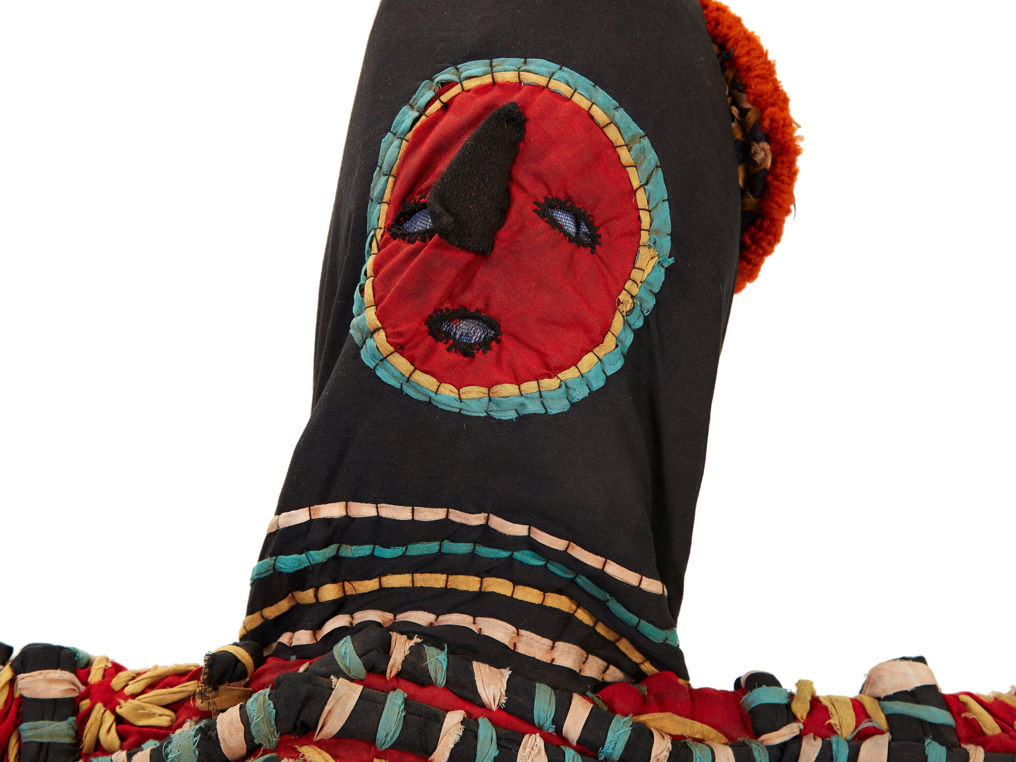 Rare Igbo Maiden Spirit Dance Costume In Good Condition For Sale In New York, NY