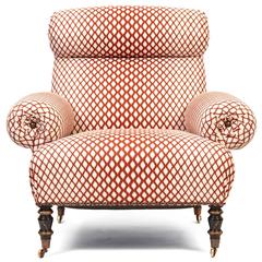 Rolled Armchair with ZAK+FOX "Matsu" Fabric