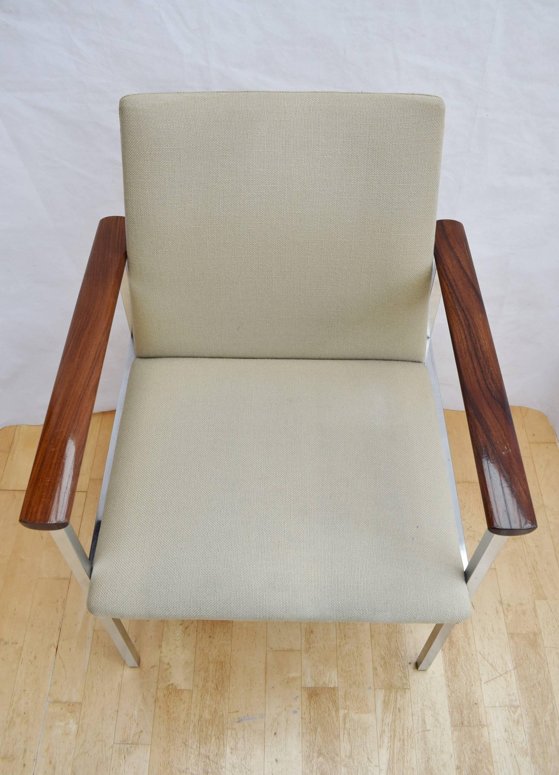 Mid-Century Modern Mid-Century Danish Rosewood Armchair by Sigvard Bernadotte for France & Søn