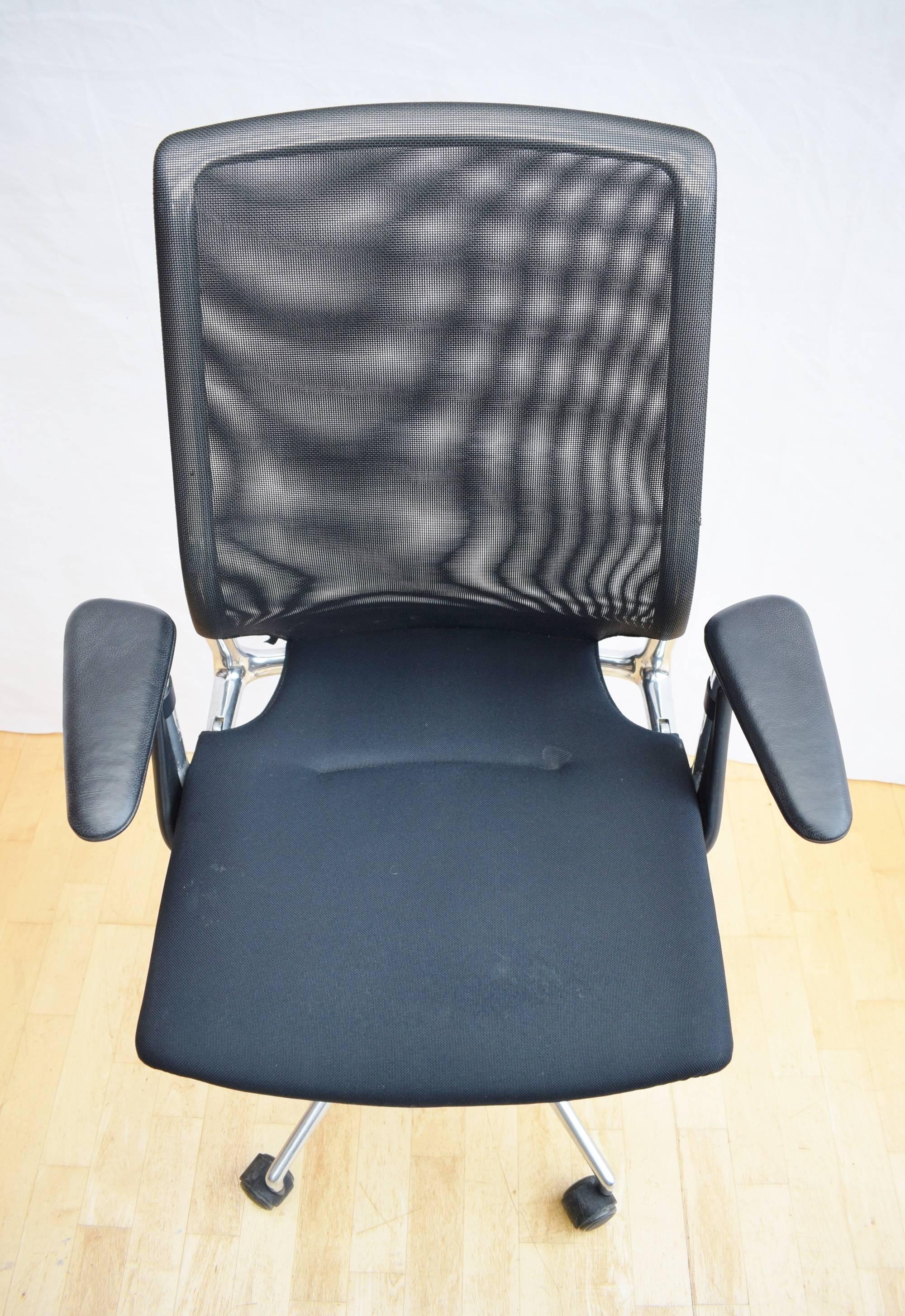 Contemporary Alberto Meda for Vitra 'Meda' Office Desk Swivel Armchair