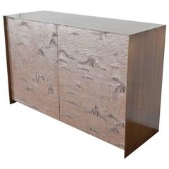 Winabojo Bronze Birch Bark Credenza I by Ether Atelier, Customizable 5
