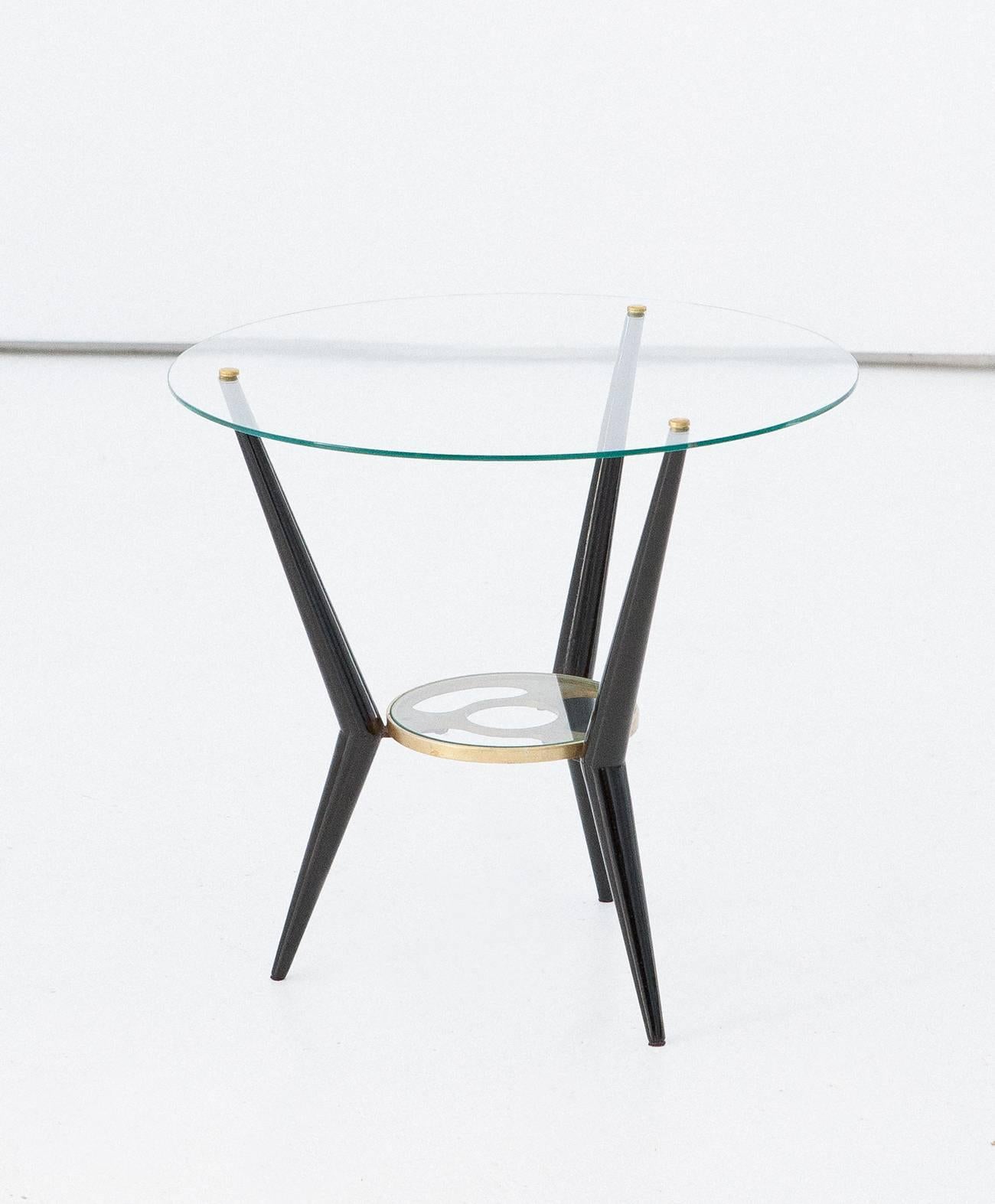 Italian Coffee Table, 1950s In Excellent Condition In Rome, IT
