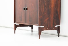 Secretaire in palissandro di Claudio Salocchi per Sormani, Credenza Highboard del 1960