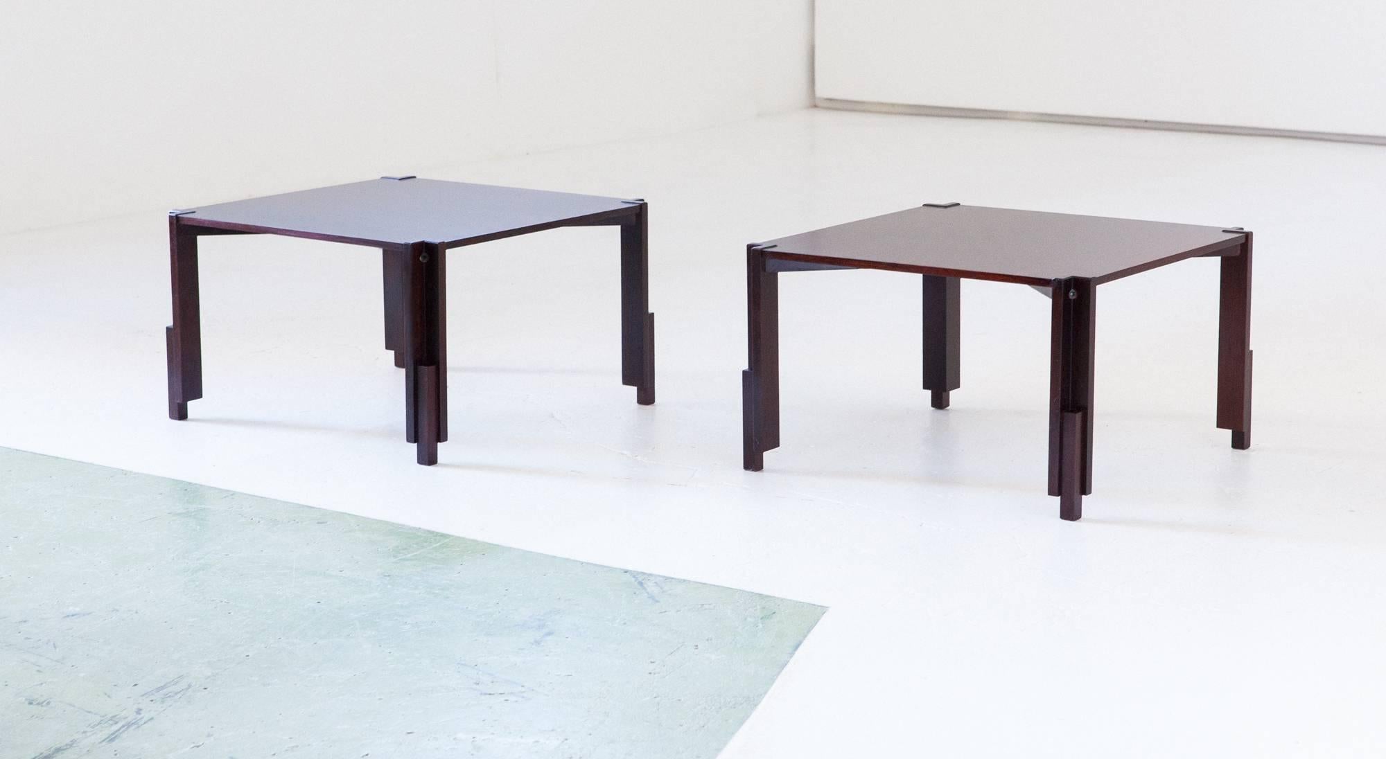 Two Italian Mid-Century Modern Coffee Tables Stildomus Attributed 3