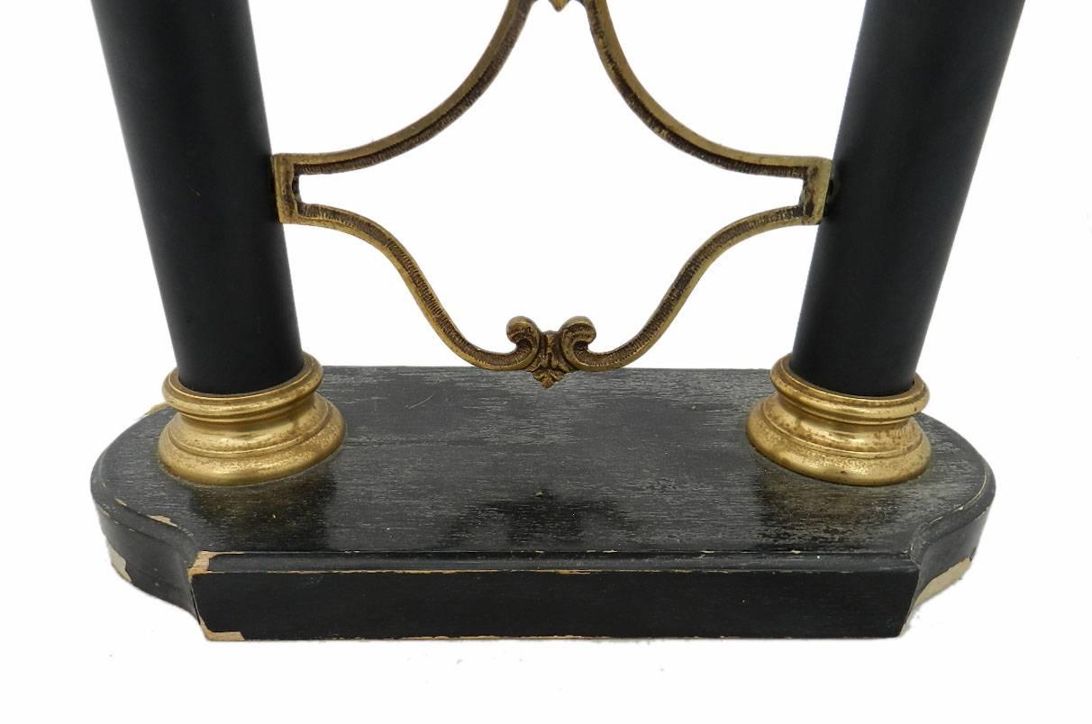 French Bouillotte Table Lamp Napoleon III Second Empire Desk Light In Fair Condition In Mimizan, FR