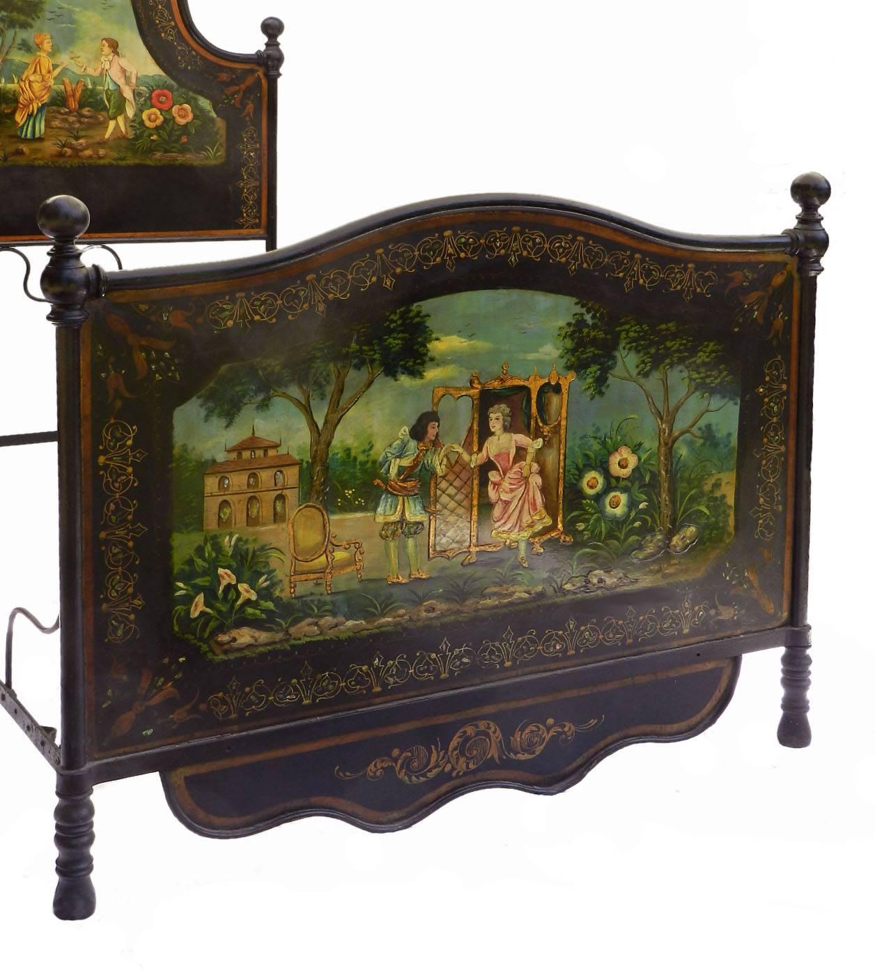 the french bed painting