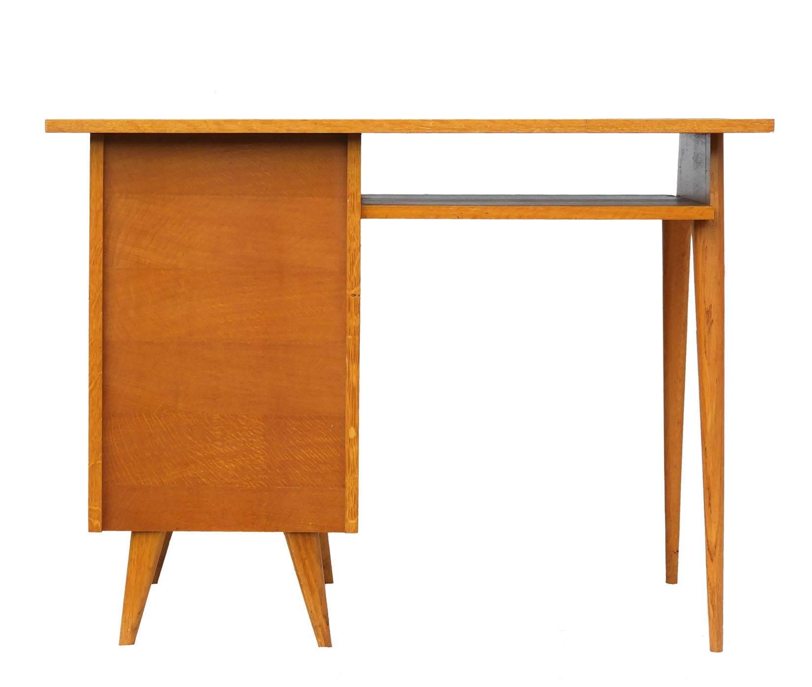 Mid-Century Desk Writing Table, French, circa 1960 1