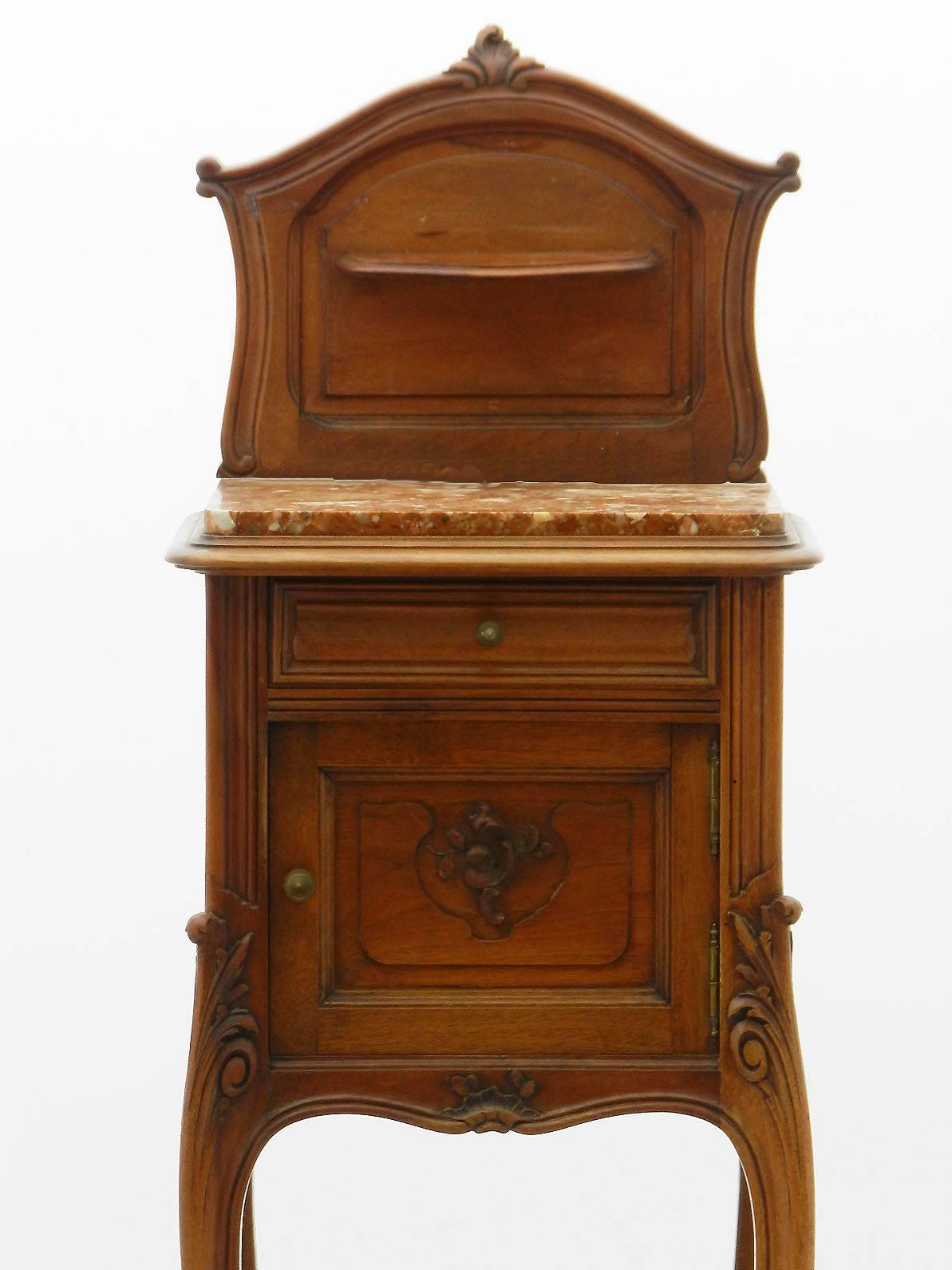 French Side Cabinet Rococo Louis Revival, 19th Century In Good Condition In Mimizan, FR