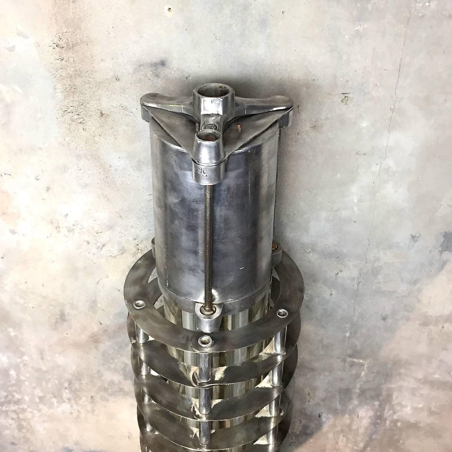 Wittenberg wall-mounted German flame proof strip light.

Original item salvaged from supertankers and military vessels then stripped and refinished in the UK.

The original wiring is replaced with our Loomlight wiring system which exceeds the