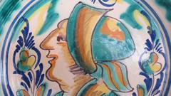 18th Century Large Triana Lebrillo