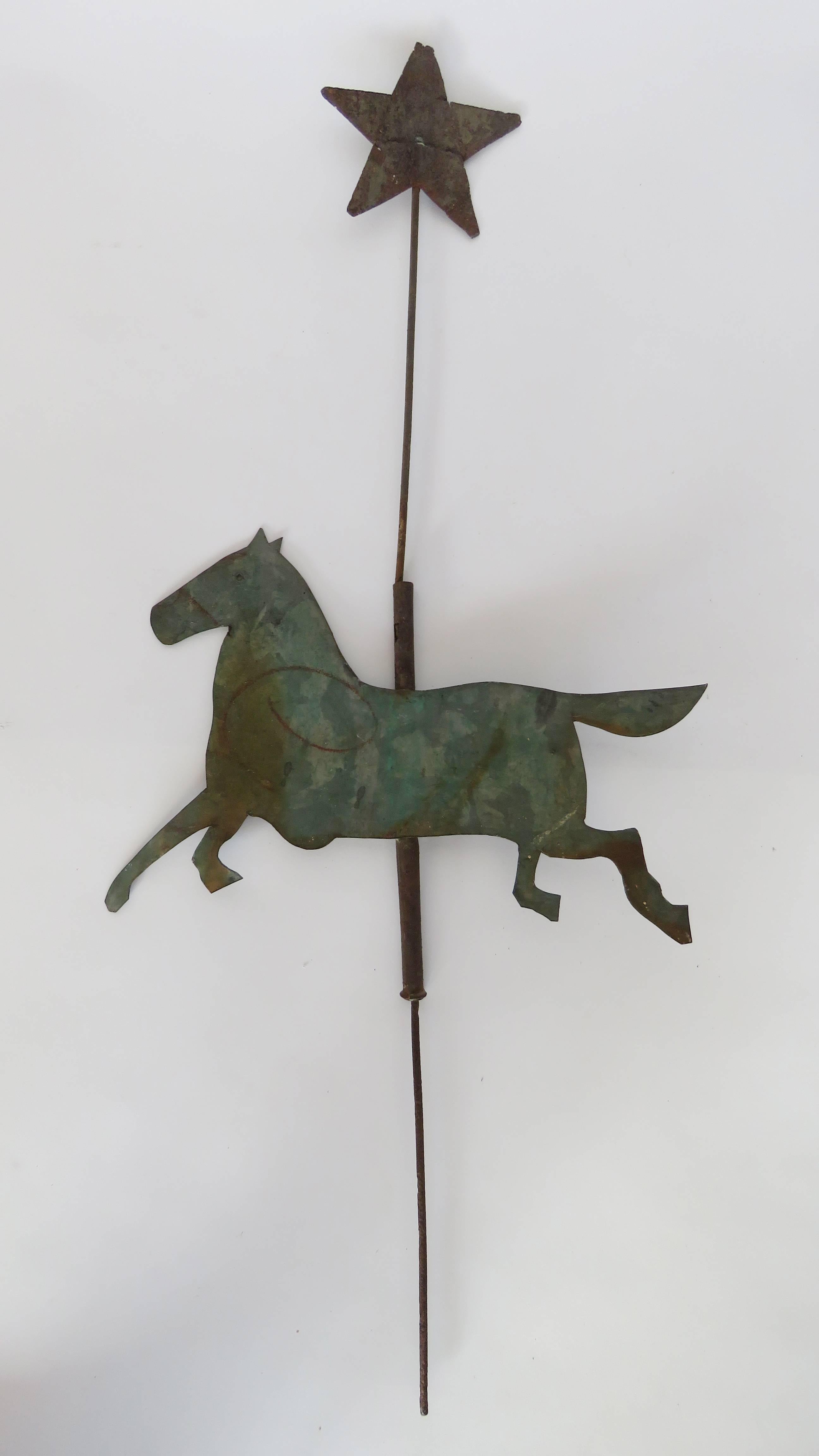 Hand-Crafted 19th Century Tinplate Weather-Vane