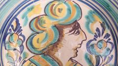 18th Century Large Triana Lebrillo