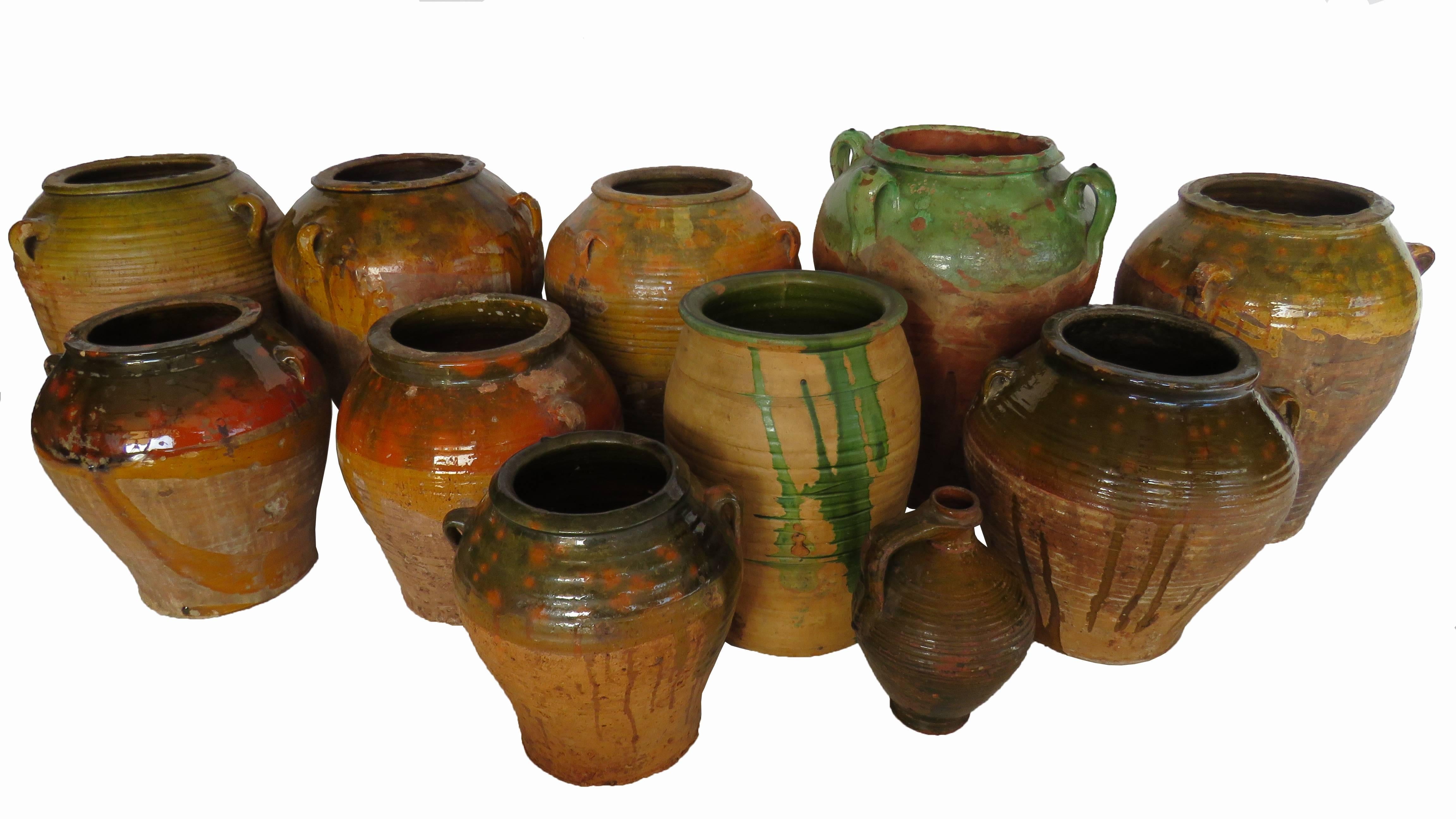 19th Century Glazed Honey Terracotta Pot For Sale 6