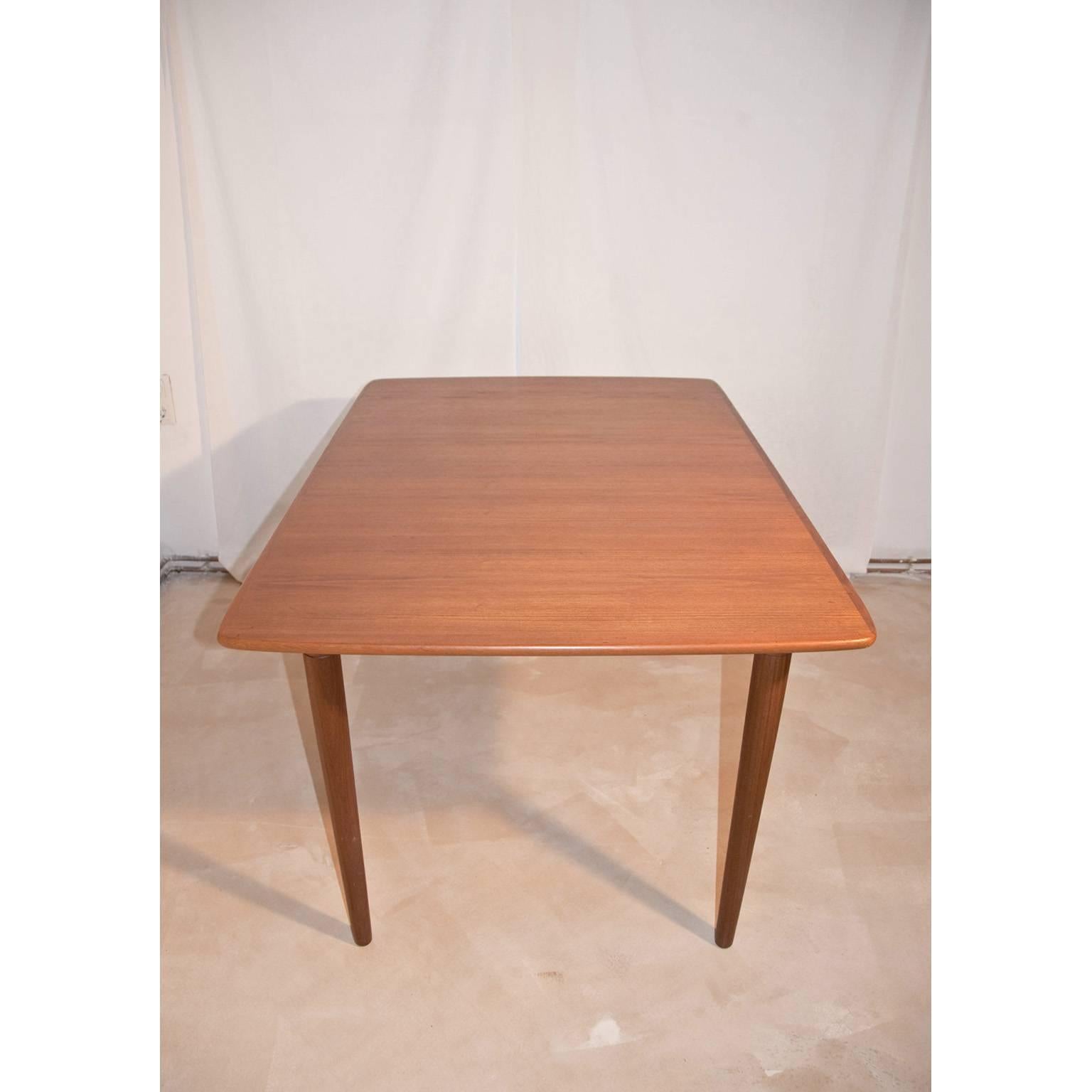 Danish Teak Dining Set for KS Korub Møble designed by Kai Kristiansen For Sale 2