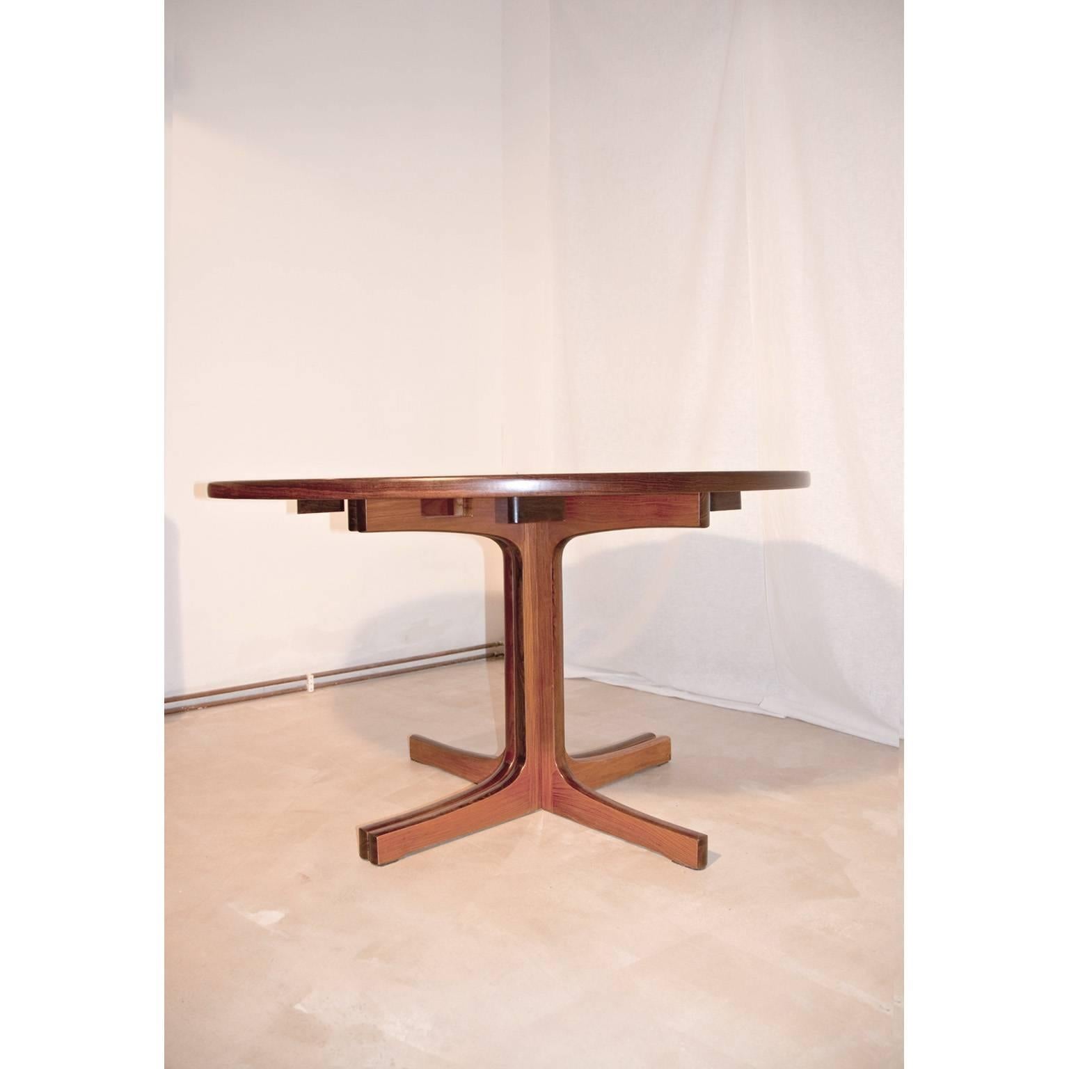 Danish Rosewood Dining Set by Moller Chairs No 71 and Table by Karl Ekselius For Sale 5