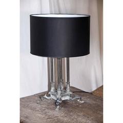 Neoclassical French Bronze Table Lamp