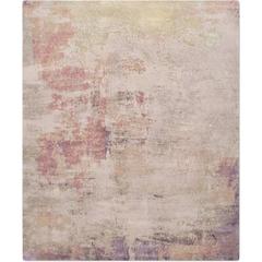 'Elements No. 01_Clay' Hand-Knotted Tibetan Rug Made in Nepal by Knots Rugs 9