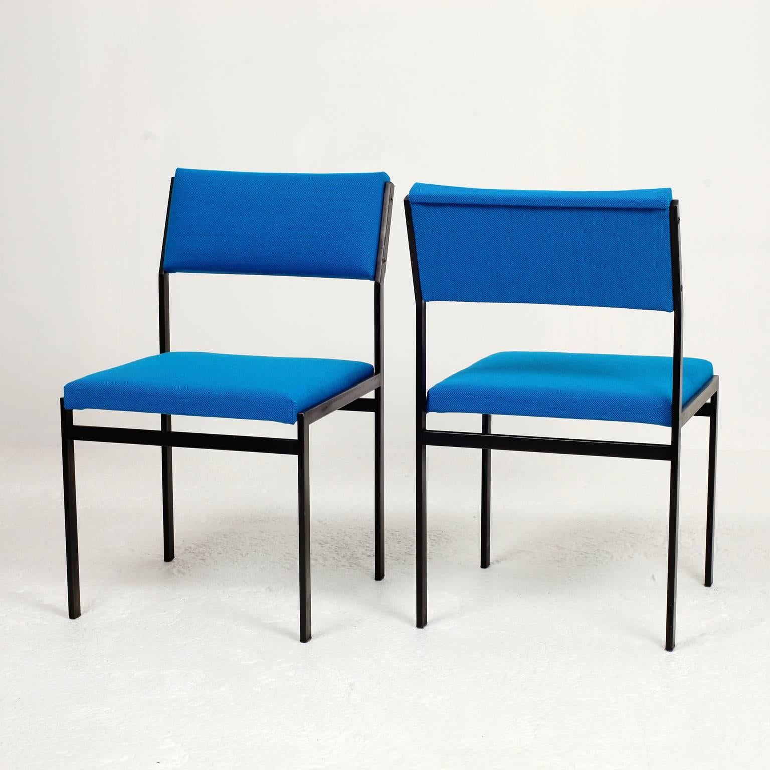 Mid-20th Century Set of Four Cees Braakman Japanese Serie Dining Chairs for Pastoe