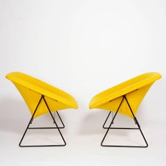 Poltrone Corbe di A.R.P. Guariche Motte Mortier per Steiner Francia 1956 set di 2