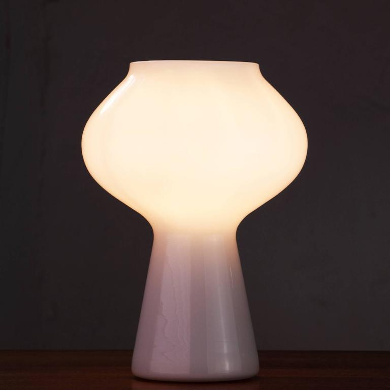 Massimo Vignelli Venini Fungo Mushroom Table Lamp 1950s At 1stDibs