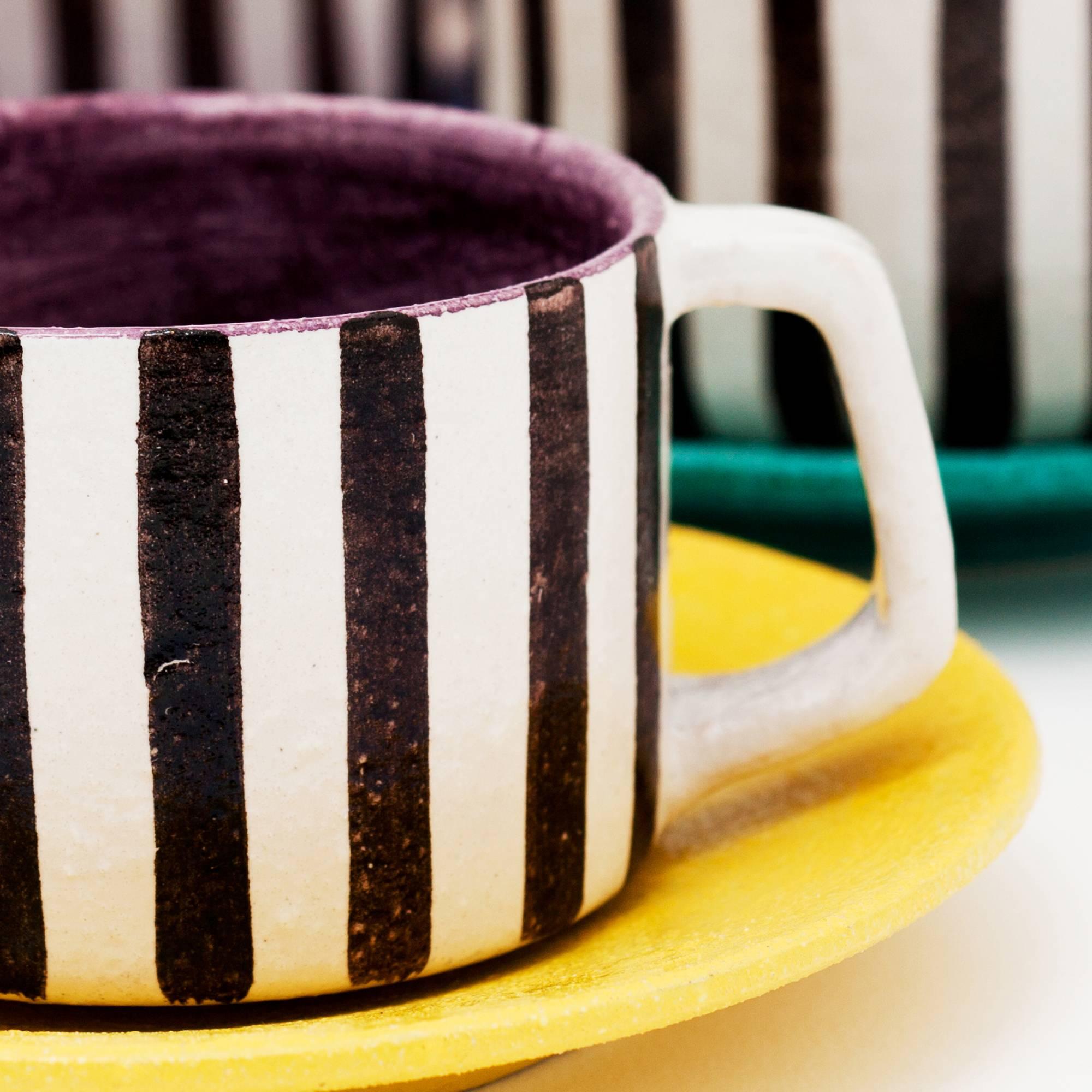 Ceramic Tea or Coffee Set for De Bijenkorf 1960s 2