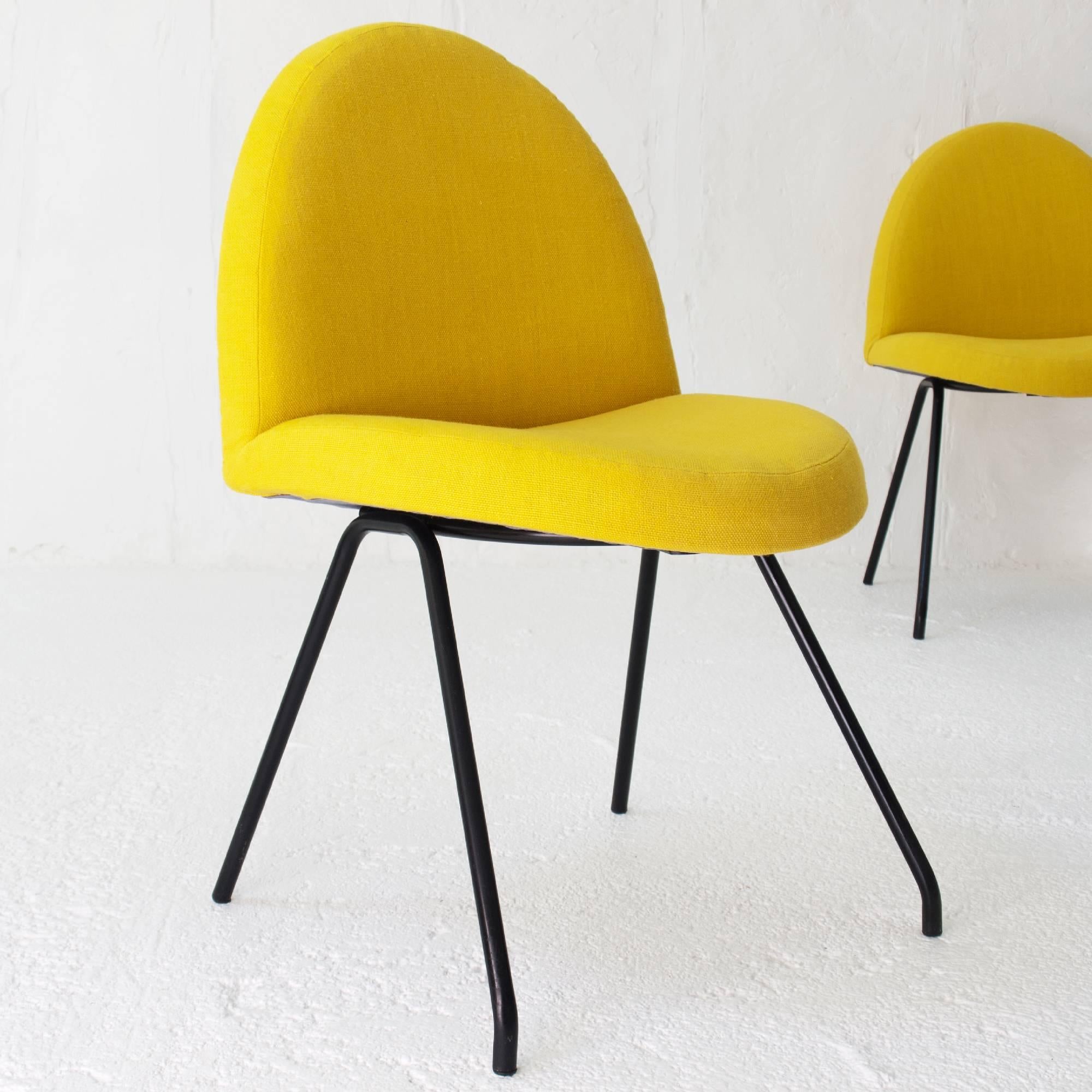 Joseph-André Motte Pair of Chairs 771 for Steiner 1