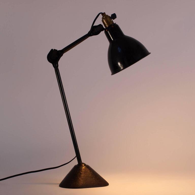 Gras Ravel Clamart N° 205 Table Lamp, 1930s at 1stDibs