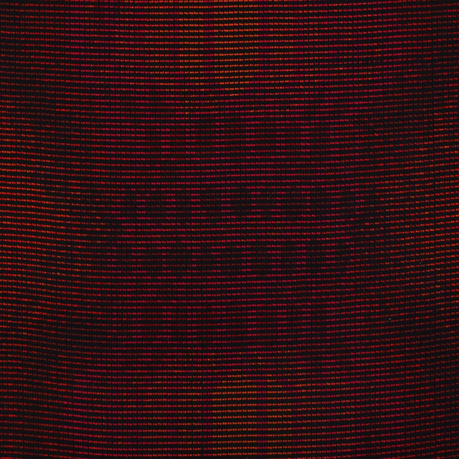 Mid-Century Modern Terttu Tomero Katiska Fishtrap Red Wool Ryijy Rug Finland, 1960s Design For Sale