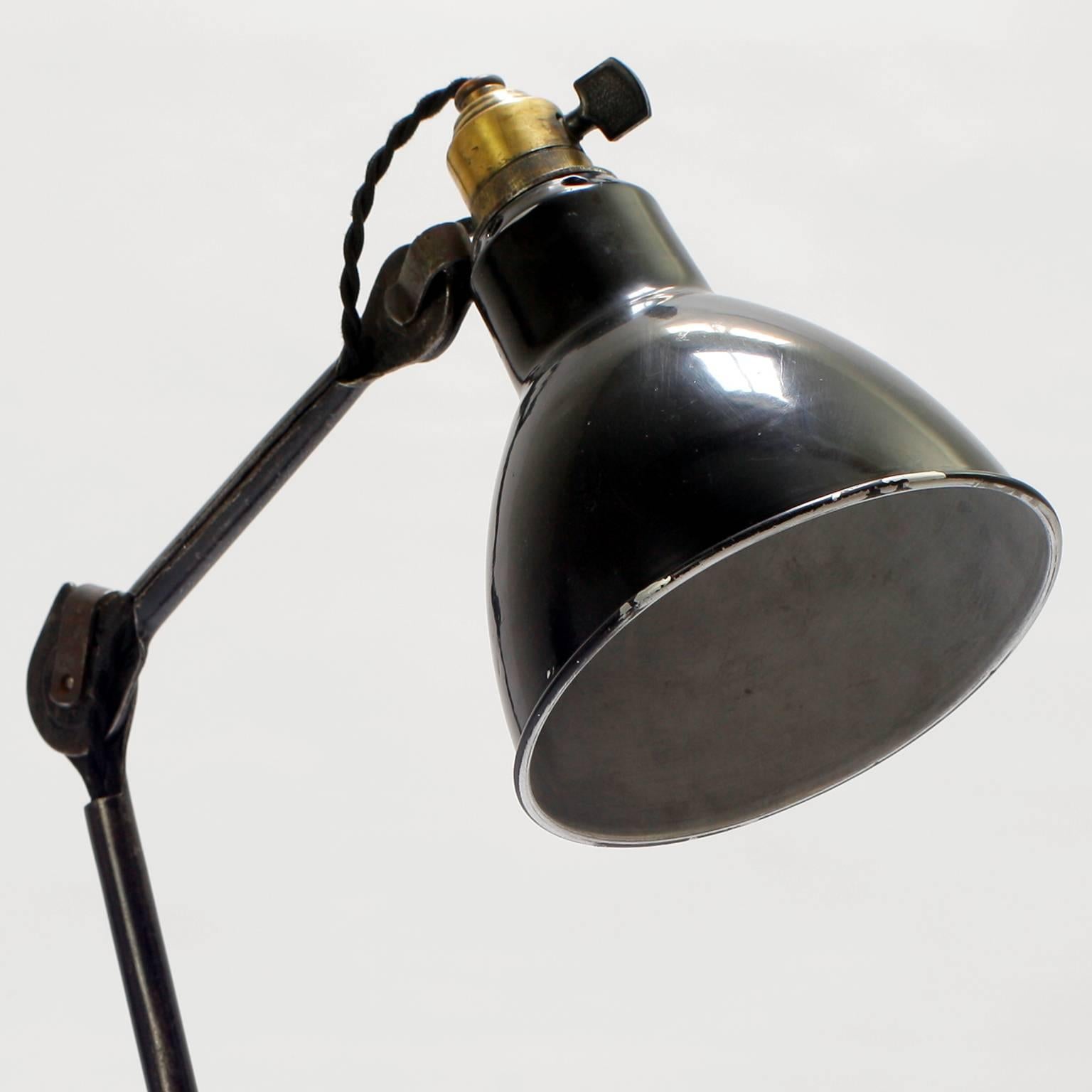 Gras SGDG N° 206 Lampe de table 1920s Première édition 1