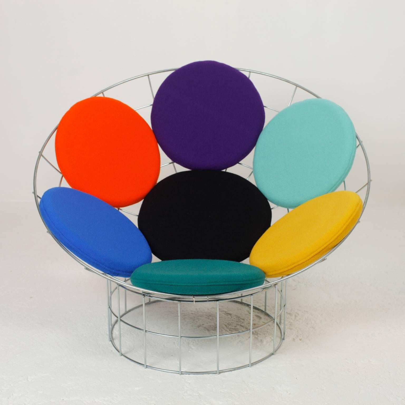 peacock chair verner panton