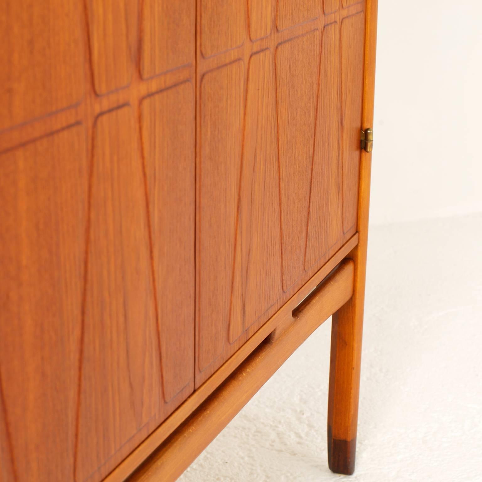 Yngve Ekström Bangkok Cabinet for Westbergs Möbler sweden 1950s 1
