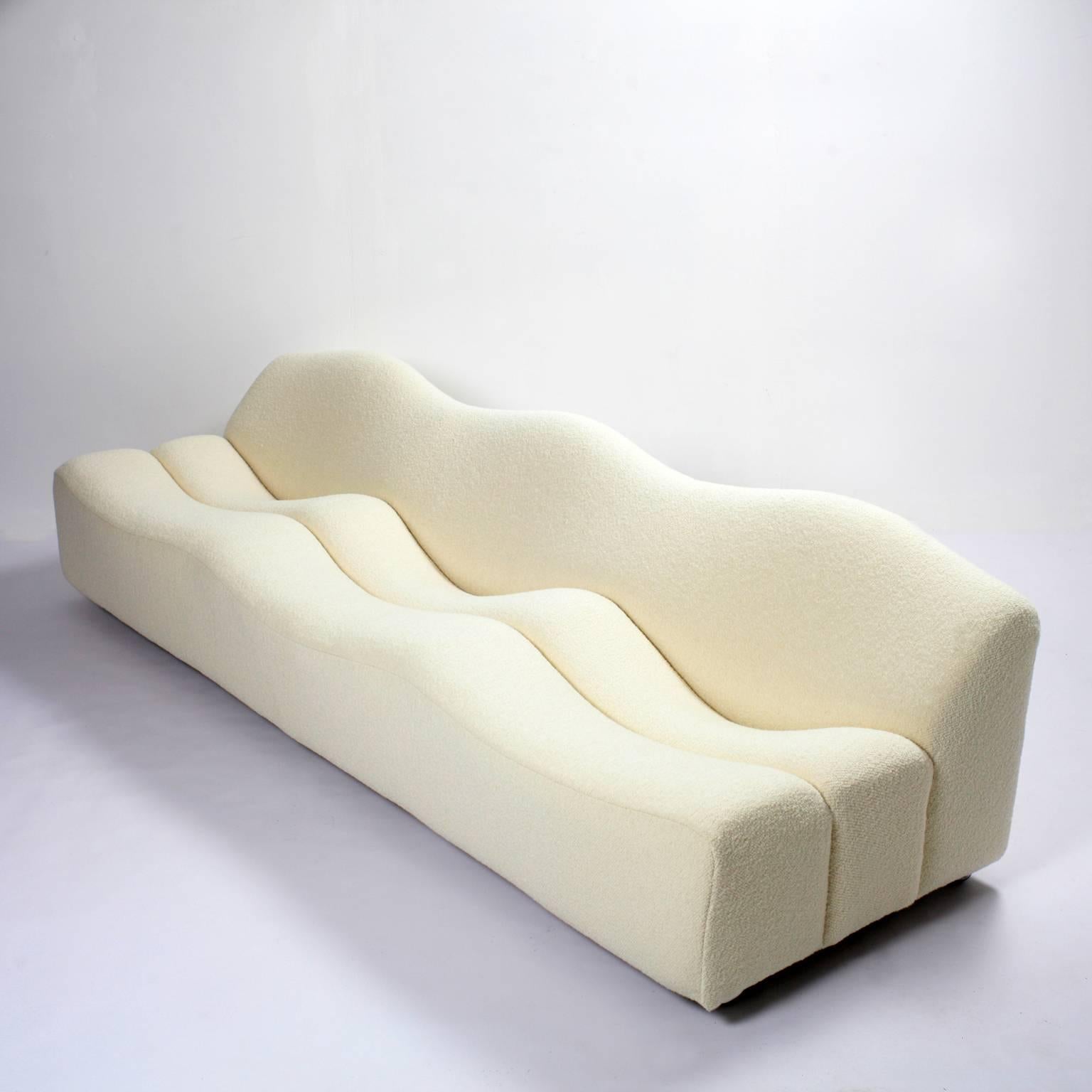 Pierre Paulin Abcd Sofa for Artifort 1968 France Fabric Pierre Frey In Excellent Condition In Saint  Ouen, FR