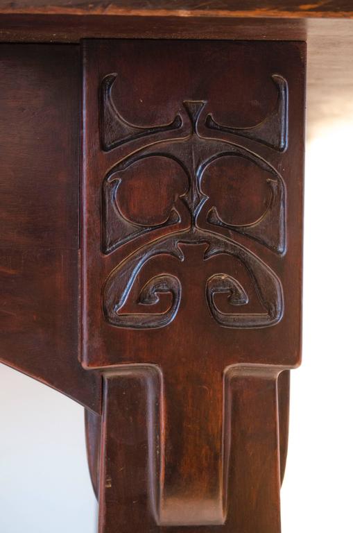 MH Baillie Scott A Cuban Mahogany Dining Table From The Liverpool