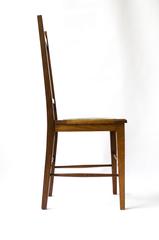 Liberty and Co Attributed. An Arts & Crafts Scottish School Oak Side Chair