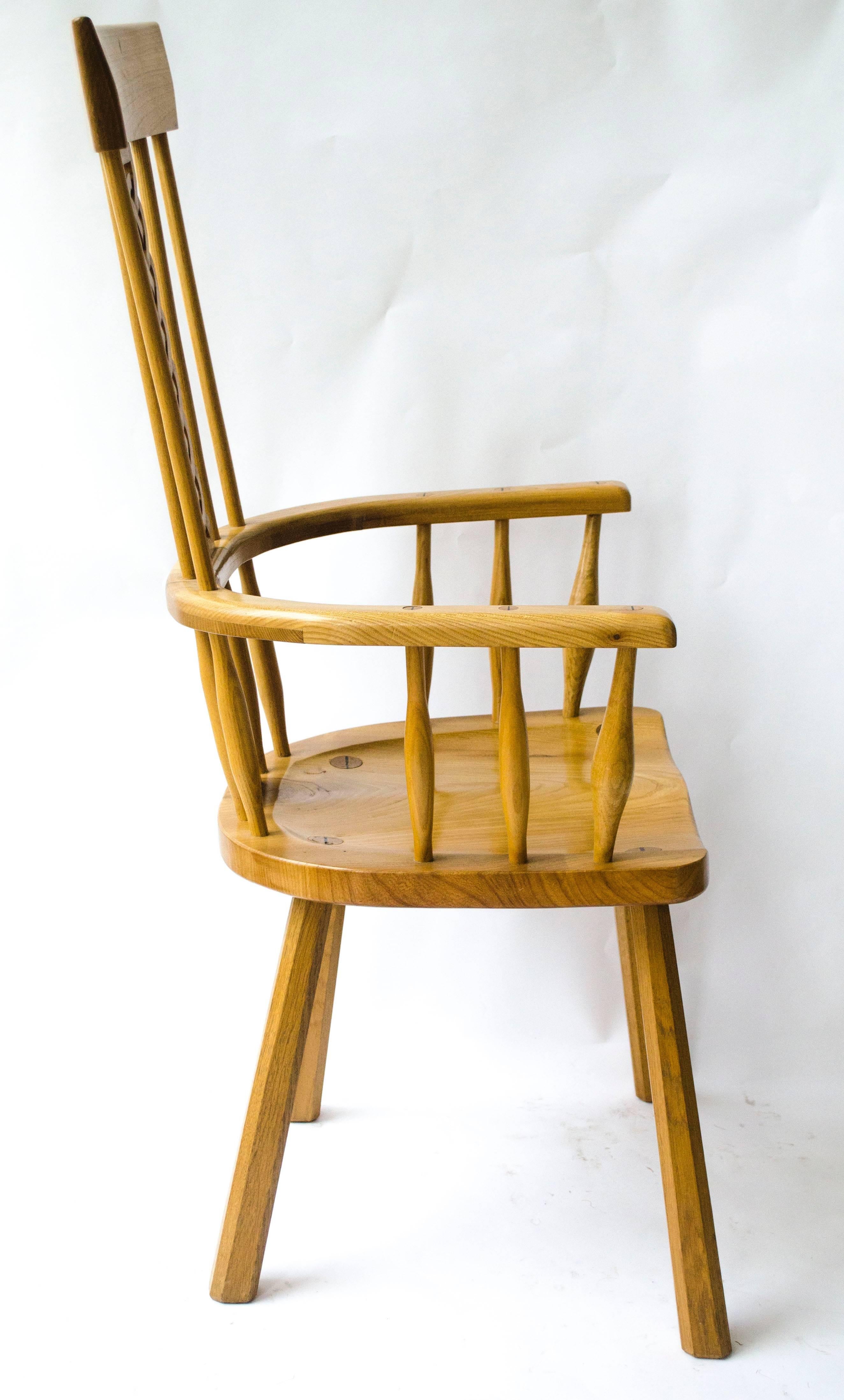 Ash Pair of Cotswold School Craftsmans Armchairs