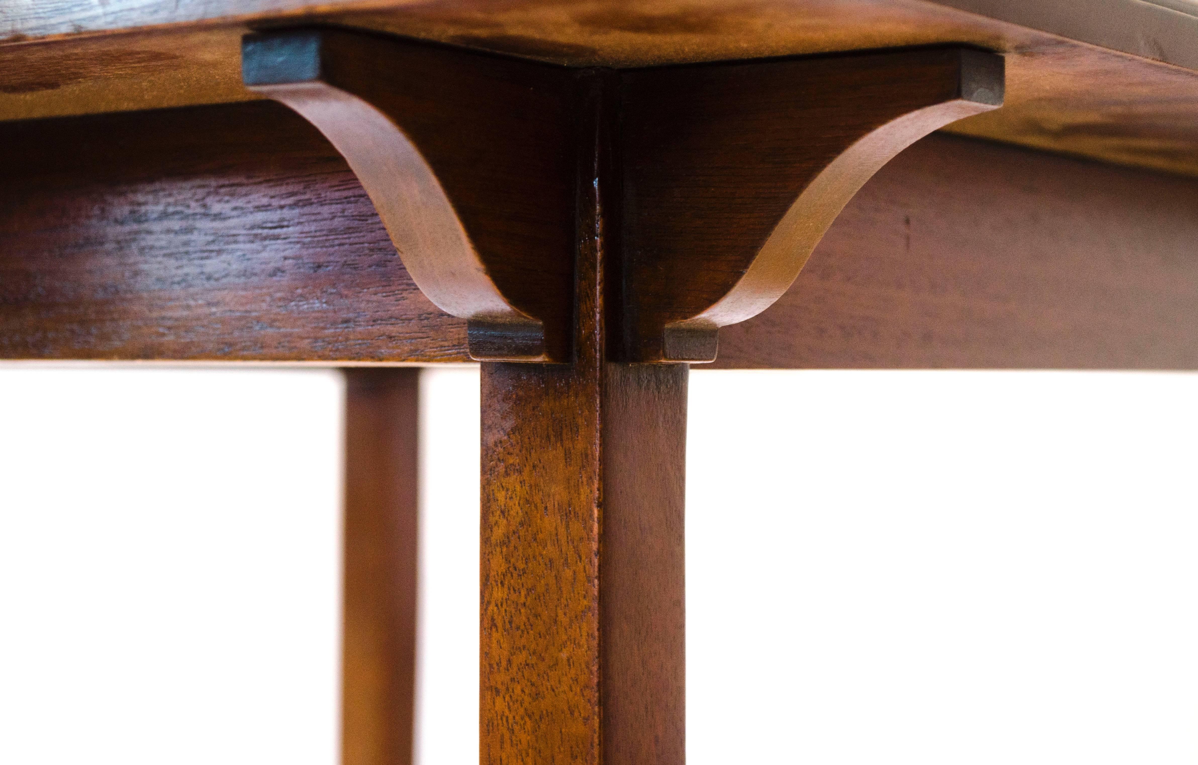 Mahogany Tea Table Attributed to E W Godwin In Good Condition In London, GB