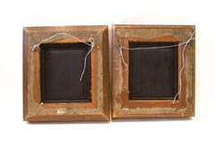 Pair of Walnut Framed Portraits by Henry Stacy-Marks