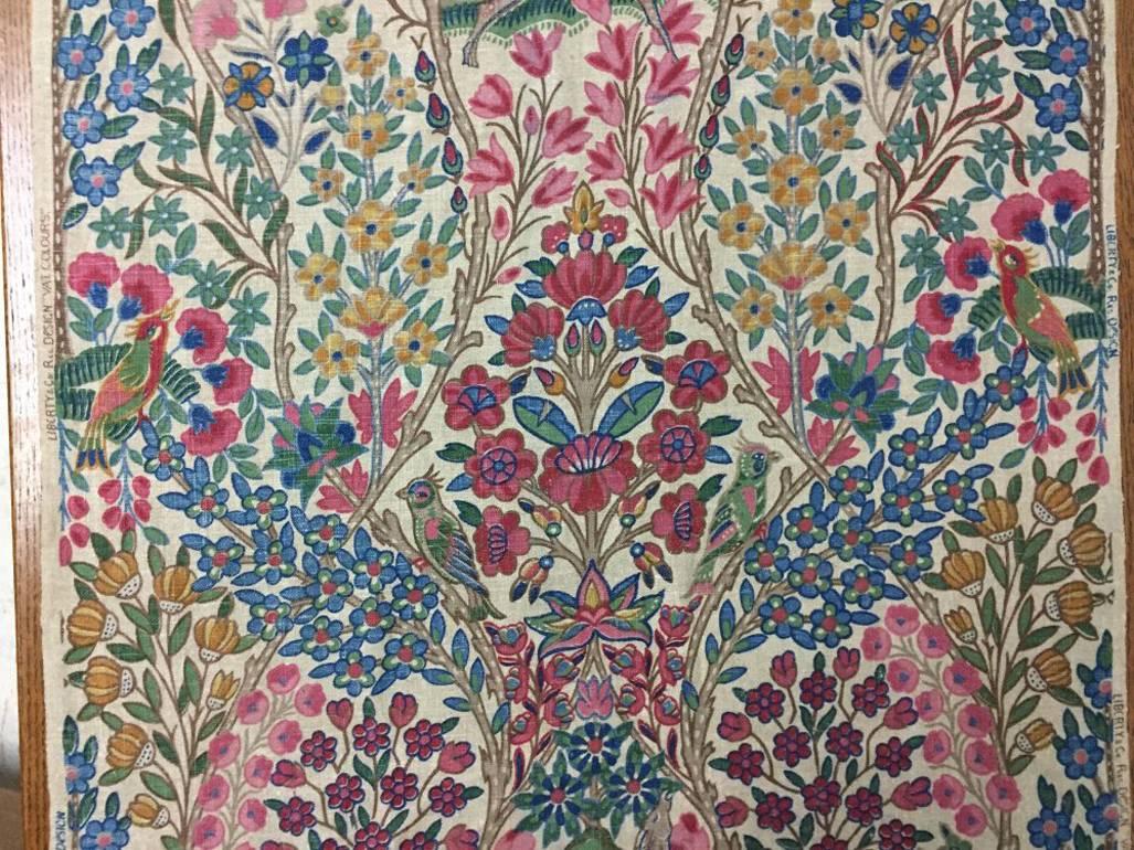 Arts and Crafts AYESHA, A Very Rare Roll of Original Fabric registered by Liberty & Co in 1931