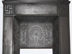 Thomas Elsley, an Aesthetic Movement Cast Iron Fireplace