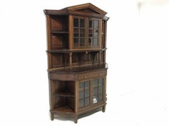 Morris & Co. Fine Mahogany Glazed Bookcase Designed by George W Jack
