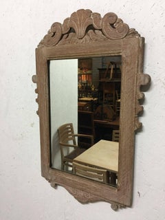 Heals Limed Oak Dining Suite with Sideboard, Dining Table, Eight Chairs & Mirror