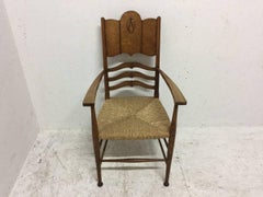 William Birch, an Arts & Crafts Oak Armchair in the Style of George Walton
