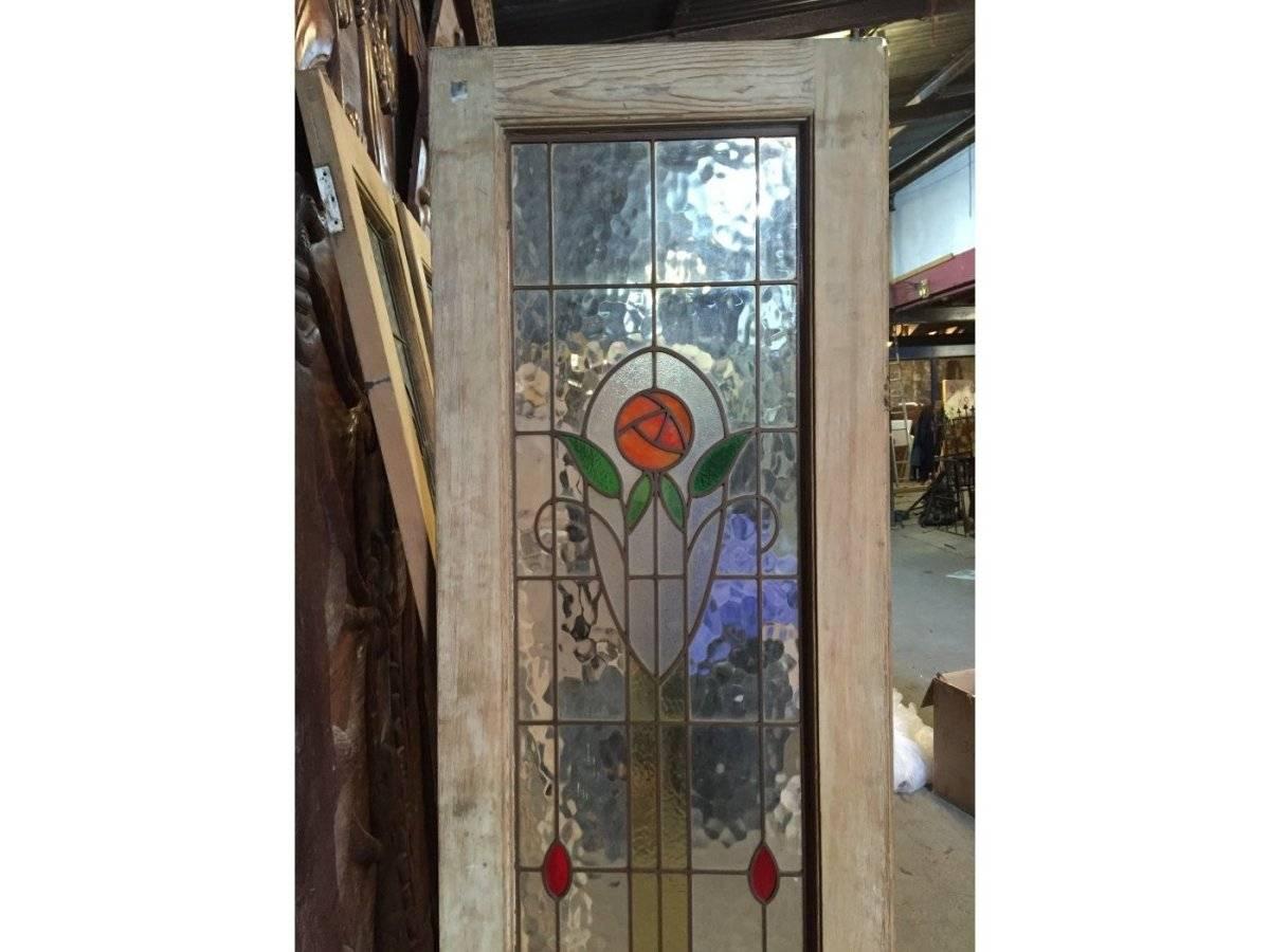 rose glass doors