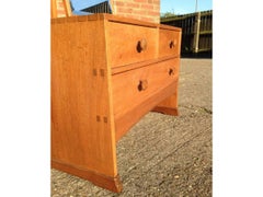Edward Barnsley, An Arts & Crafts Cotswold School Handmade Walnut Dressing Table